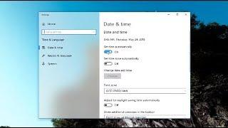 How To Manually Change Date And Time Settings In Windows 10