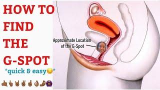 HOW TO FIND THE G SPOT FAST: *quick and easy* D&N Medical Series