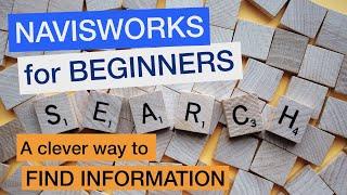 Navisworks Course - What is a clever way to find information with search sets?