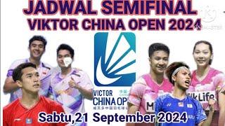 JADWAL SEMIFINAL VIKTOR CHINA OPEN 2024