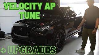 Jaguar F-Pace S VelocityAP Tune and Crank Pulley install - 450+ hp!