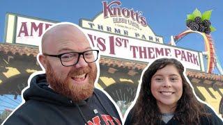 Knott's Berry Farm Ride Fail + Rating Boysenberry Festival Foods!