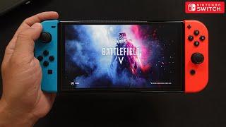 Battlefield V Gameplay On Nintendo Switch OLED