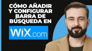 Cómo agregar y configurar una barra de búsqueda en Wix (2024)