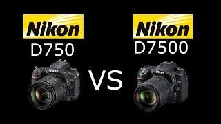 Nikon D750 vs Nikon D7500 en Español | VS Digital