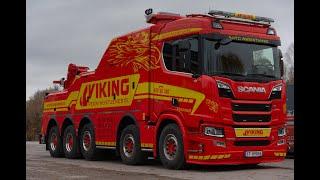 Scania R650 10x4 - Omars 120T - Viking Hamar