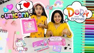 CUTE UNICORN STATIONERY COLLECTION STATIONERY CHALLENGE BIRTHDAY SPECIAL GIFTS | SAMAYRA NARULA |