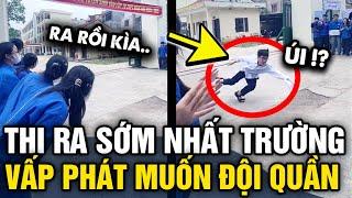 Thi tuyển sinh RA SỚM NHẤT TRƯỜNG, nam sinh VẤP CỤC ĐÁ để lại ẤN TƯỢNG KHÓ PHAI | Tin 3 Phút