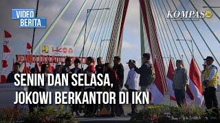 Kunjungi IKN, Jokowi Ajak Influencer Resmikan Jembatan Pulau Balang
