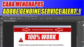 Cara Mengatasi Adobe Genuine Service Alert FIX 100% WORK