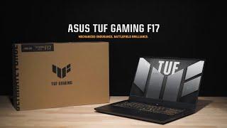 Unboxing the ASUS TUF Gaming F17 | 2023
