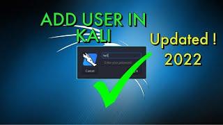 How to add new user in Kali Linux? |Updated 2022 |