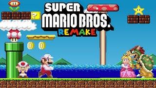 Super Mario Bros. Remake 2023 - Full Gameplay