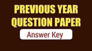 PREVIOUS YEAR QUESTION PAPER  | MOCK TEST | LDC LGS 2024