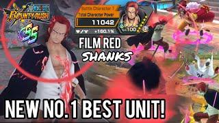 OverPowered  6* Lv100 FILM RED EX SHANKS GAMEPLAY First Look SS League | ONE PIECE Bounty Rush OPBR