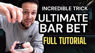 Learn the ULTIMATE BAR BET (Tutorial) Incredible NO SET UP Card Trick REVEALED!