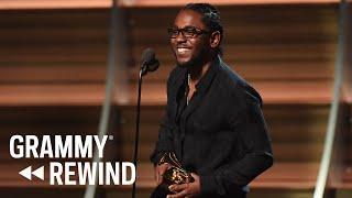 Watch Kendrick Lamar Win Best Rap Album For 'To Pimp a Butterfly' | GRAMMY Rewind