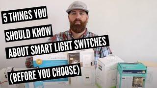 5 Things You Should Know About Smart Light Switches