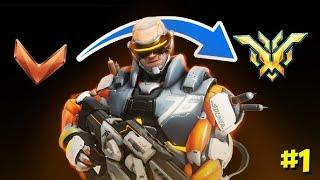 The RANK 1 Soldier76 Demon in Overwatch 2!