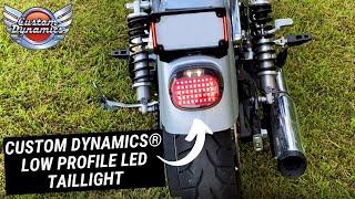 Custom Dynamics® Low Profile LED Taillight for H-D™ 