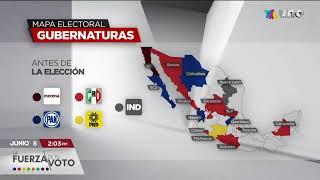 México se 'pintó' de Morena tras Elecciones 2021