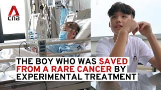 The boy who was saved from a rare blood cancer by experimental treatment in Singapore