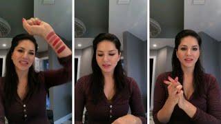 Sunny Leone | Instagram live streaming | 07 March 2018