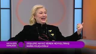 Heykel Sanatçısı Maria Kılıçlıoğlu Woman TV'de!