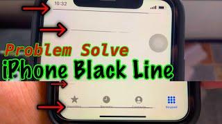 iPhone Black Line on Screen Problem Solve | Horizontal Black Line on iPhone Screen