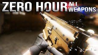 ZERO HOUR - All Weapons Showcase (Early Access)