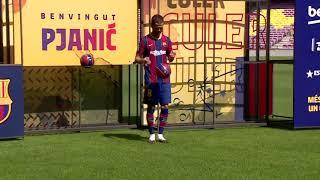 Miralem Pjanic FC Barcelona presentation skills