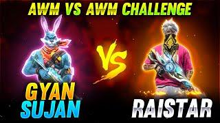 GyanSujan Vs Raistar AWM Challenge Fight