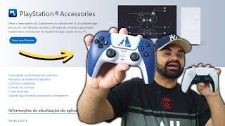 COMO CONECTAR CONTROLE DO PS5 no PC ? Usando PLAYSTATION ACCESSORIES (DUALSENCE NO PC/NOTEBOOK)