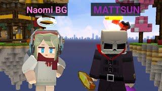 Playing BedWars with Naomi BG! (Blockman Go Youtuber)