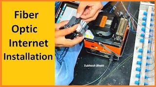 How Fiber Internet is Installed || sbitOnline