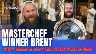 Masterchef Winner Brent On Why Winning In Jock's Final Season Means So Much