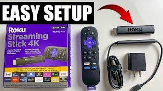 How to Set Up Roku Streaming Stick 4K on TV - Full Guide