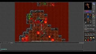 Old Tibia - RP 202 testing Arbalest in D-lair Edron - Pancras Dragonheart (7.9 2006 Harmonia)