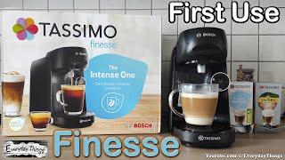 Bosch Tassimo Finesse - First Use Instructions and Make your first Coffee