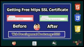 Get a Free https SSL Certificate For Your Domain on Ubuntu VPS | Web Development Tutorials #99