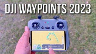 DJI Waypoints Tutorial 2023 + 4 Methods to Use for Epic Drone Videos!