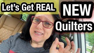  REAL Advice For NEW Quilters ️ Beginner Quilting ️