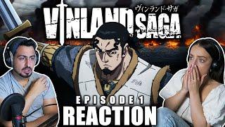 OUR FIRST TIME WATCHING VINLAND SAGA! Vinland Saga Episode 1 REACTION! | 1x1 "Somewhere Not Here"