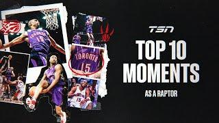 Vince Carter's Top 10 moments as a Toronto Raptor