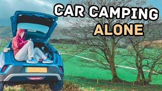 Solo Female Car Camping in the Peak District