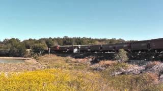 BNSF 4667 & 9350 Near Big Canyon Oklahoma