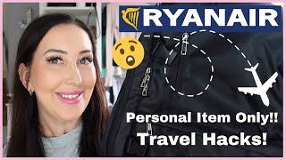 Personal Cabin Bag Only - What I packed (Ryan Air Carry-on)️ - Pack with me