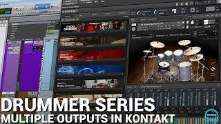 Kontakt DRUMMER Series - Use Multiple Outputs to Record Drums in Pro Tools