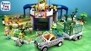 PLAYMOBIL City Life Toy Safari Animals Zoo Building Set For Kids - Build and Review!