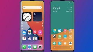 New Awesome Themes For MIUI 12 | "iOS 14X Pro" and "O11"